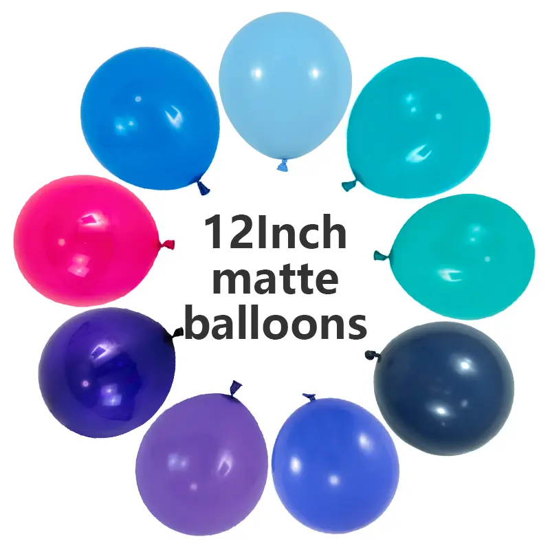 Balões de látex fosco de 12 polegadas