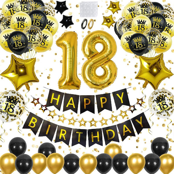 Balão de 18 aniversários
