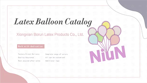 Amanhã Catálogo de Latex Baaloon