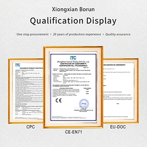 Certificado e Relatório de Teste -CPSIA