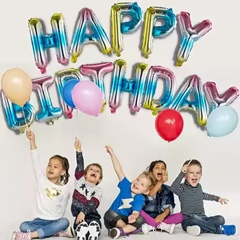 balão de látex e balão de alumínio de distinção?