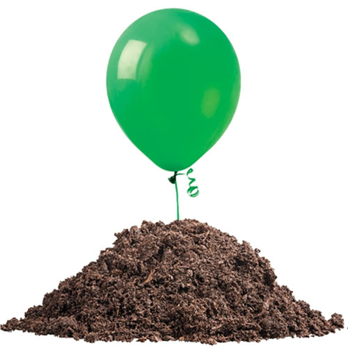 Balões de látex podem ser reciclados