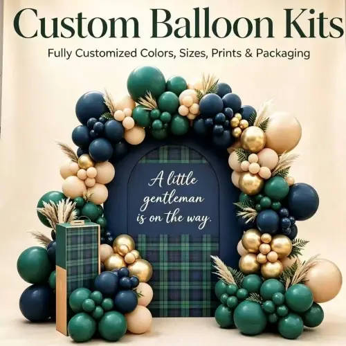 Posso personalizar um kit de balão
