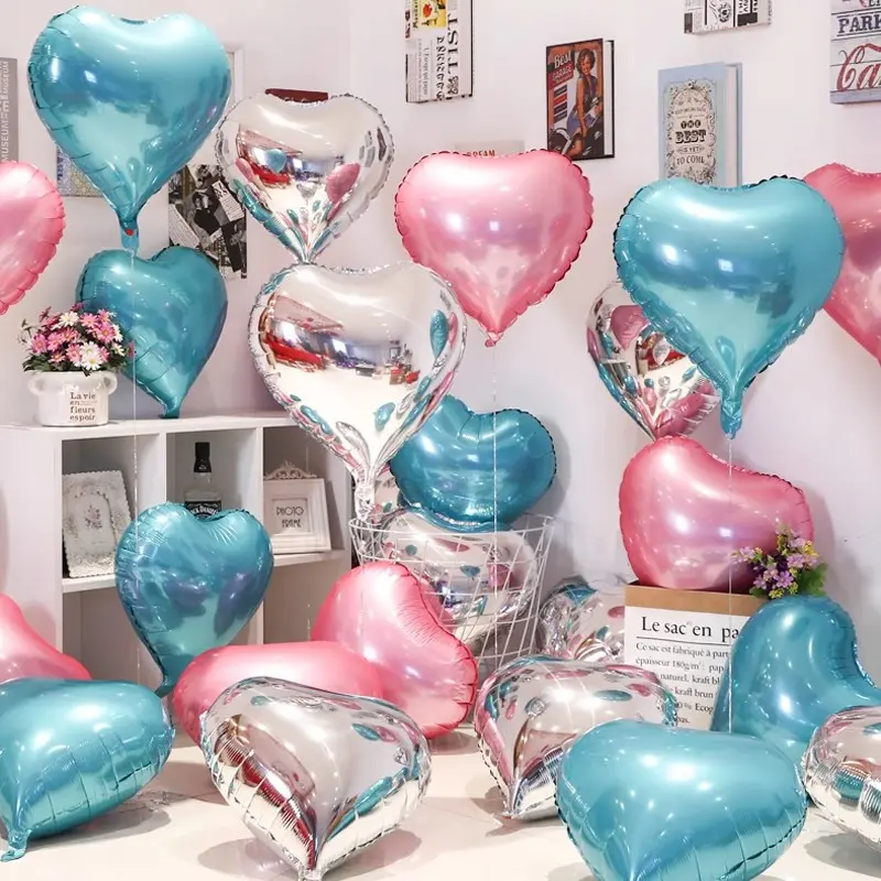 O balão alumínio do Dia dos Namorados pode ser reutilizado?