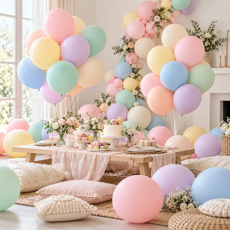 Balões de látex Macaron de 36 polegadas Balões de látex Macaron de 36 polegadas