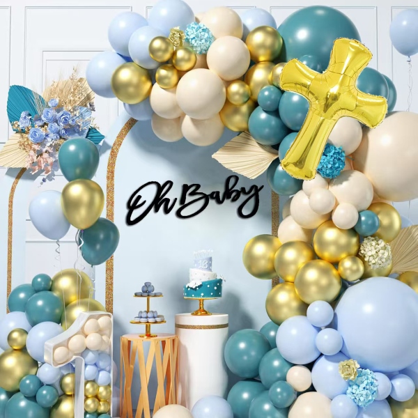 Kits de arco de balão para chá de bebê