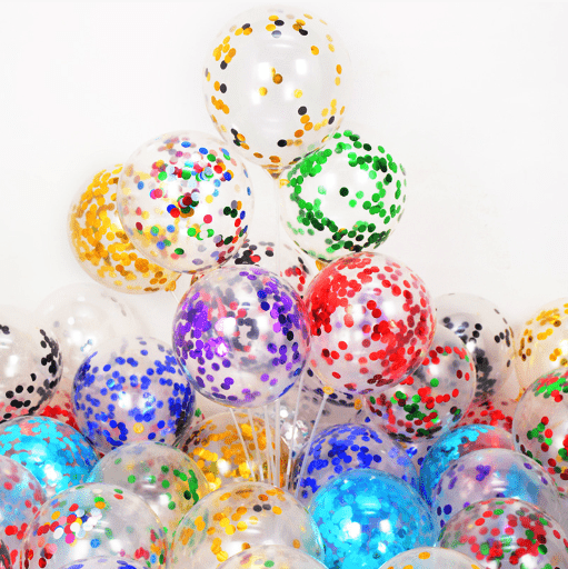 Balão de confete