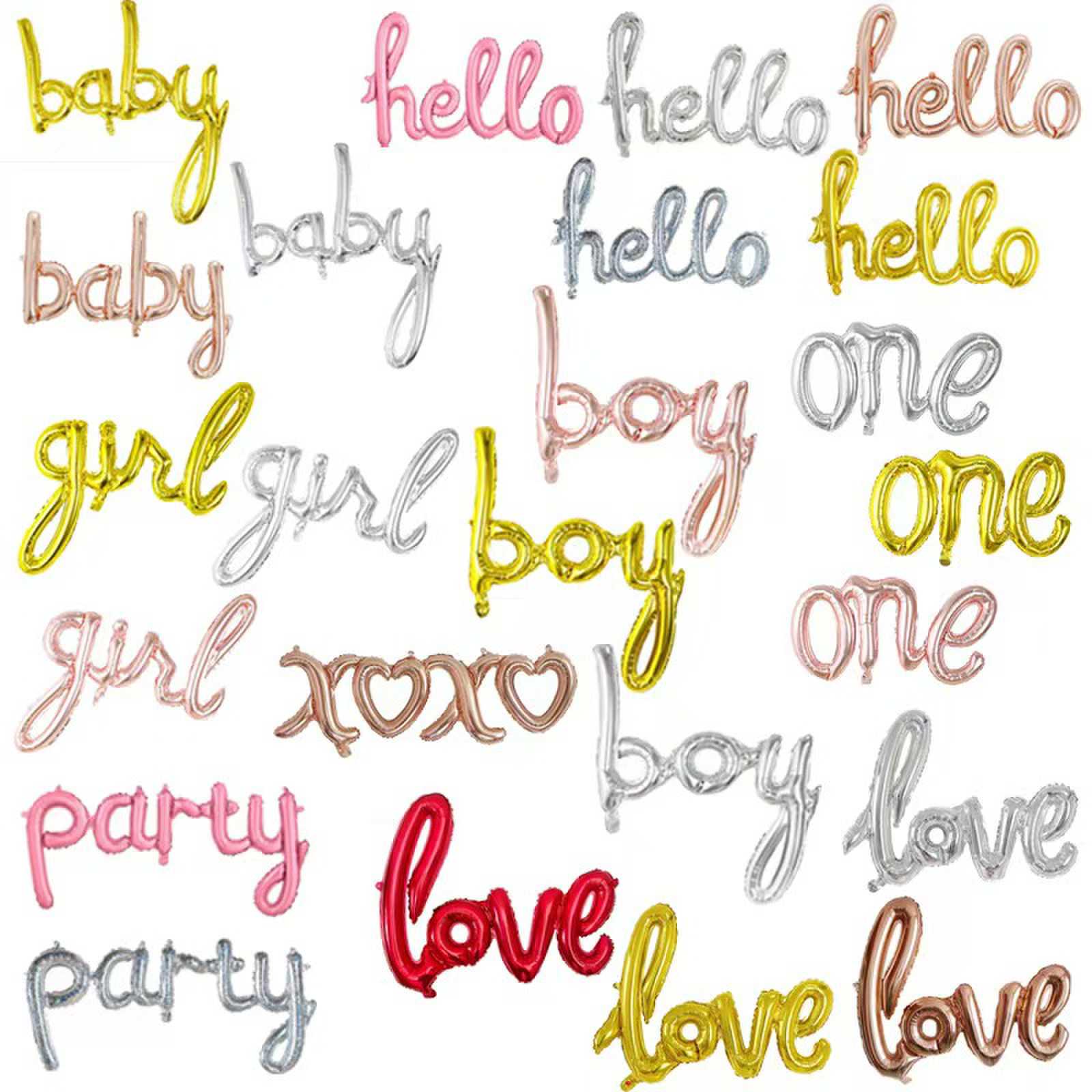 Balão Foil Conjunto