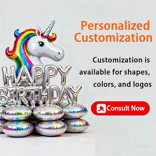 Balão foil personalizado
