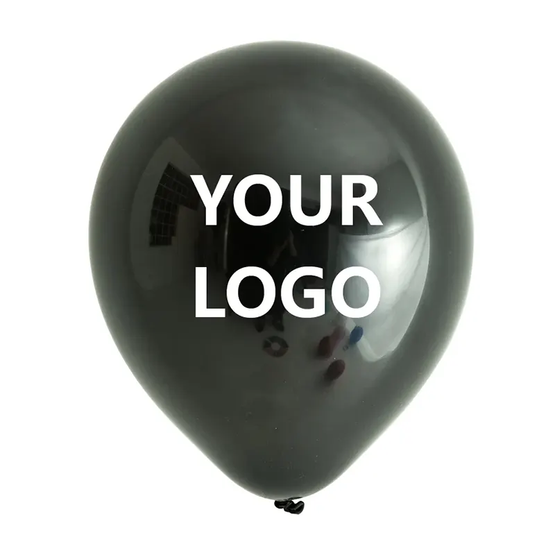 Balões impressos de logotipo personalizado