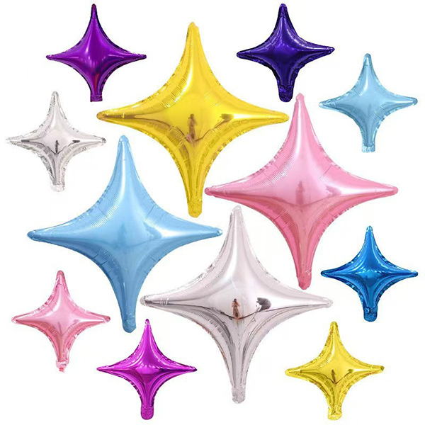 Balões de quatro ângulos