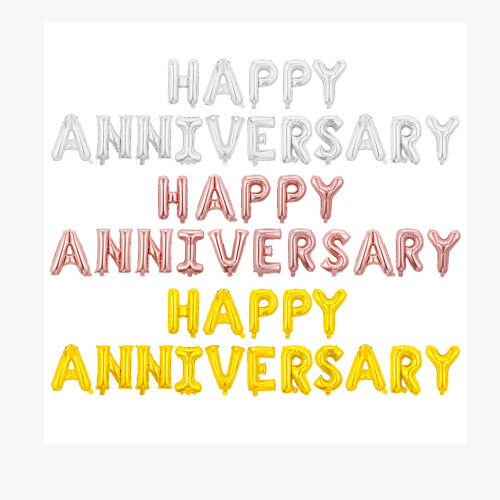 Balão de alumínio de feliz aniversário