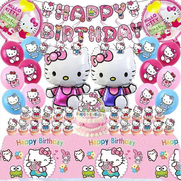 Hello Kitty com tema balão