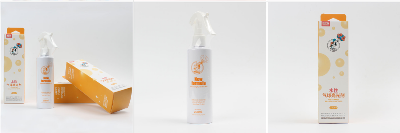 Water Base Balloon shine spray