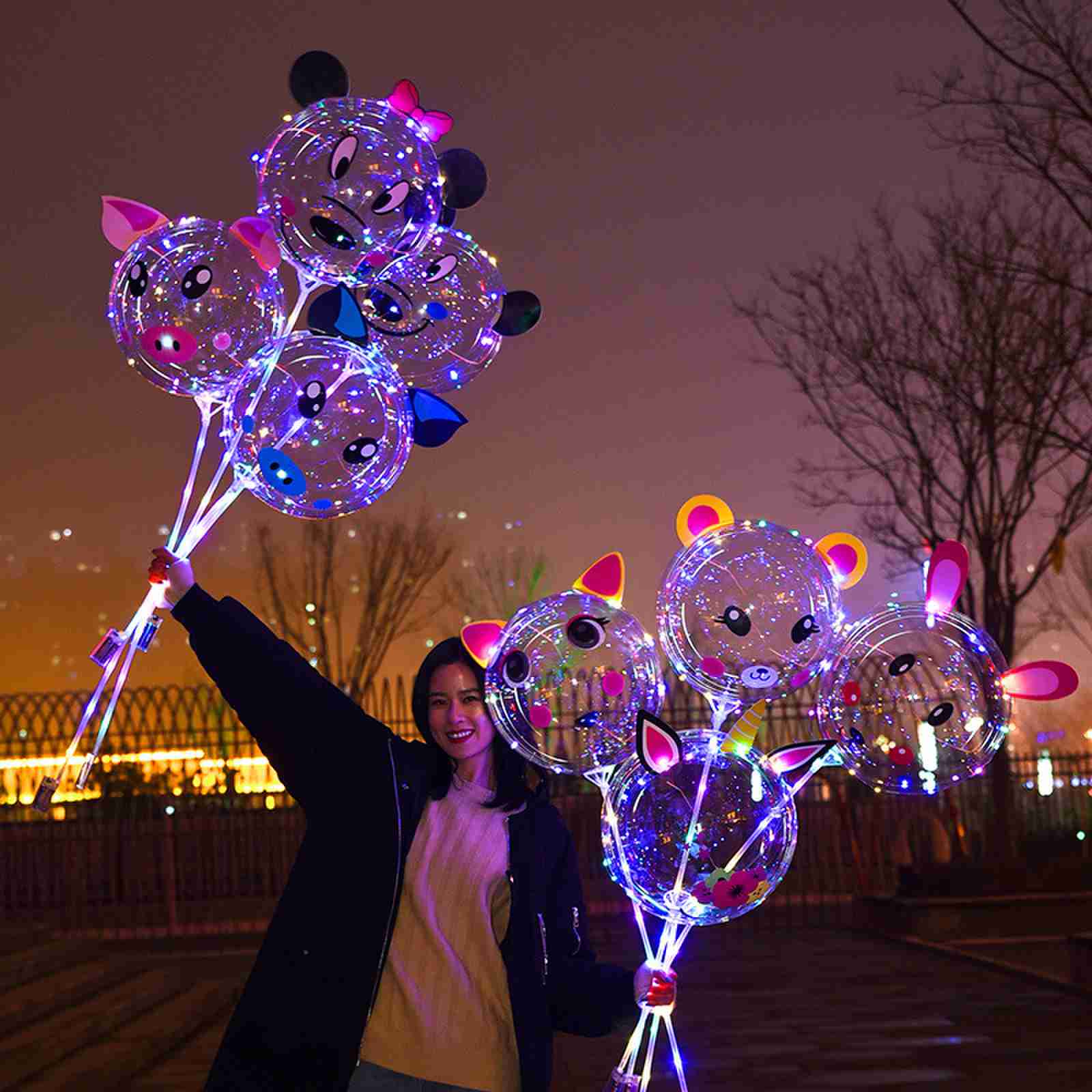 LED HANDE BOBO BALOON