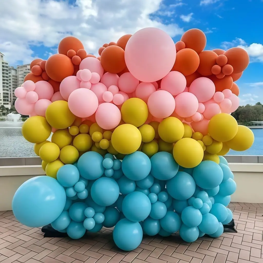 Balão de látex com acabamento fosco
