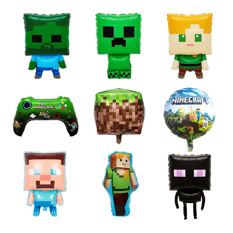 Minecraft Foil Balloons