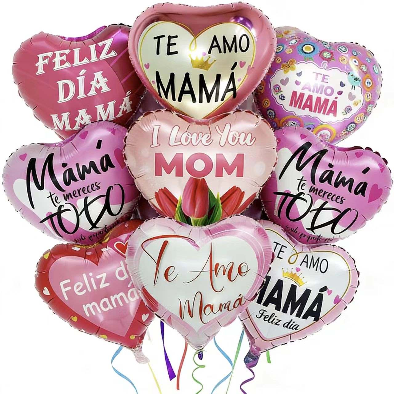 Balões de alumínio para o Dia das Mães