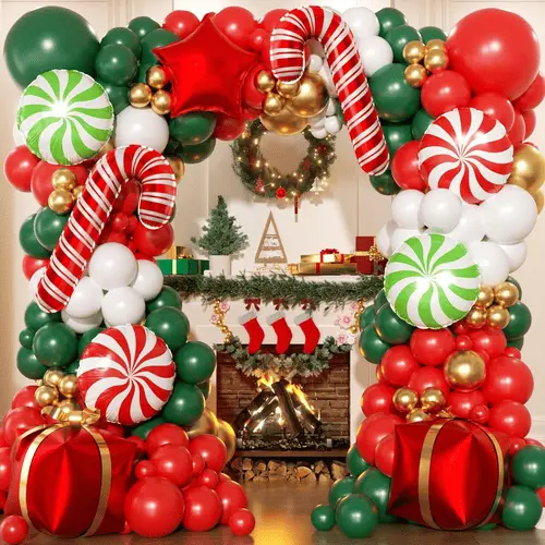 Arco de balão de Natal